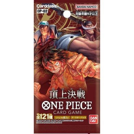 One Piece Card Paramount War JAP Bustina Singola