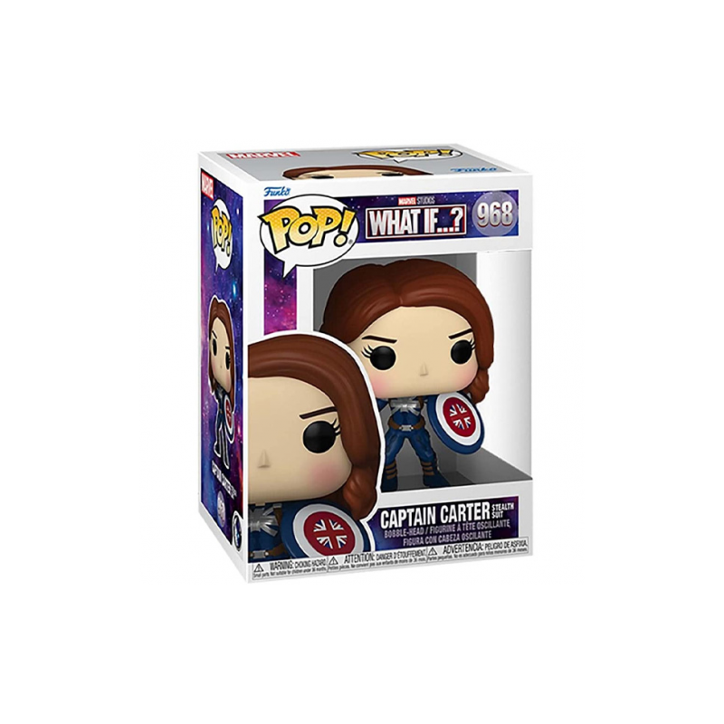 Funko Pop Captain Carter Stealth Suit What If... 968
