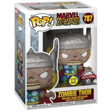 Funko Pop Zombie Thor Marvel 787 Special Glows