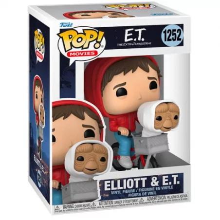 Funko Pop Elliot and E.T. 1252