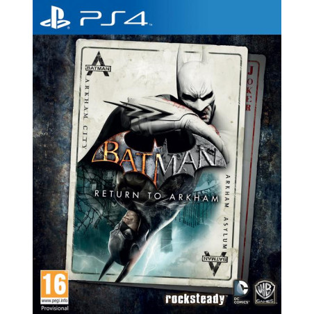 Batman Return to Arkham HD Collection PS4
