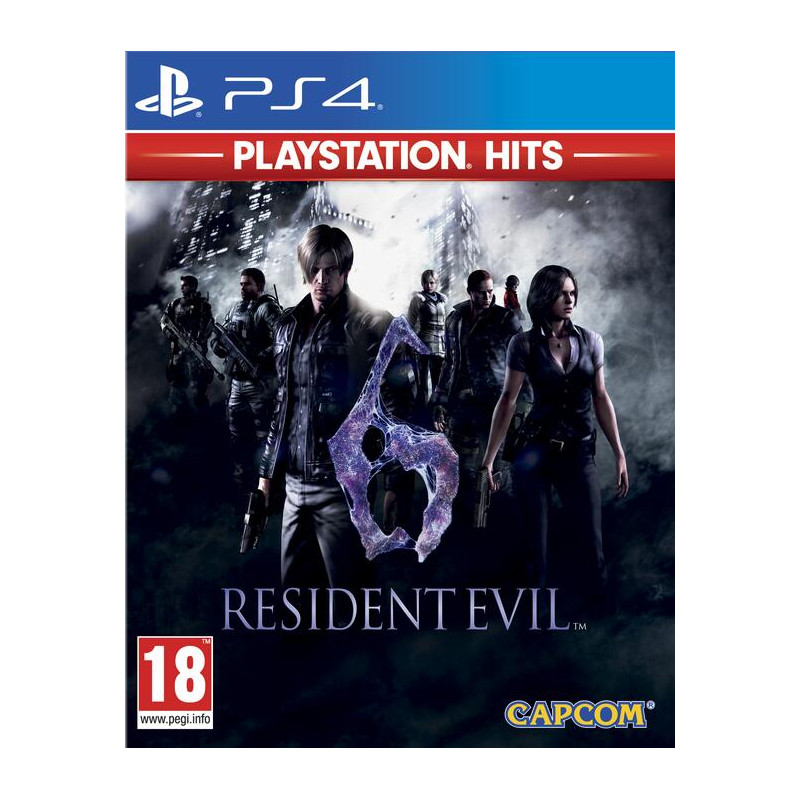Resident Evil 6 PS4 Playstation Hits