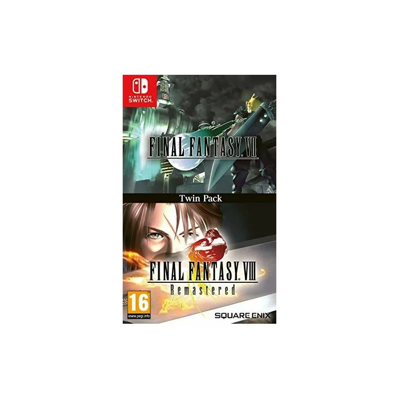 Final Fantasy VII e Final Fantasy VIII Remastered Twin Pack Nintendo Switch