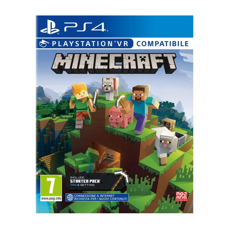 Minecraft Starter Pack Incluso PS4
