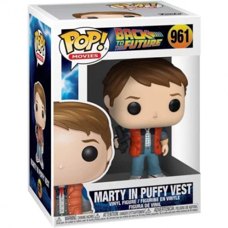 Funko Pop Movies Marty in Puffy Vest Back to the Future 961