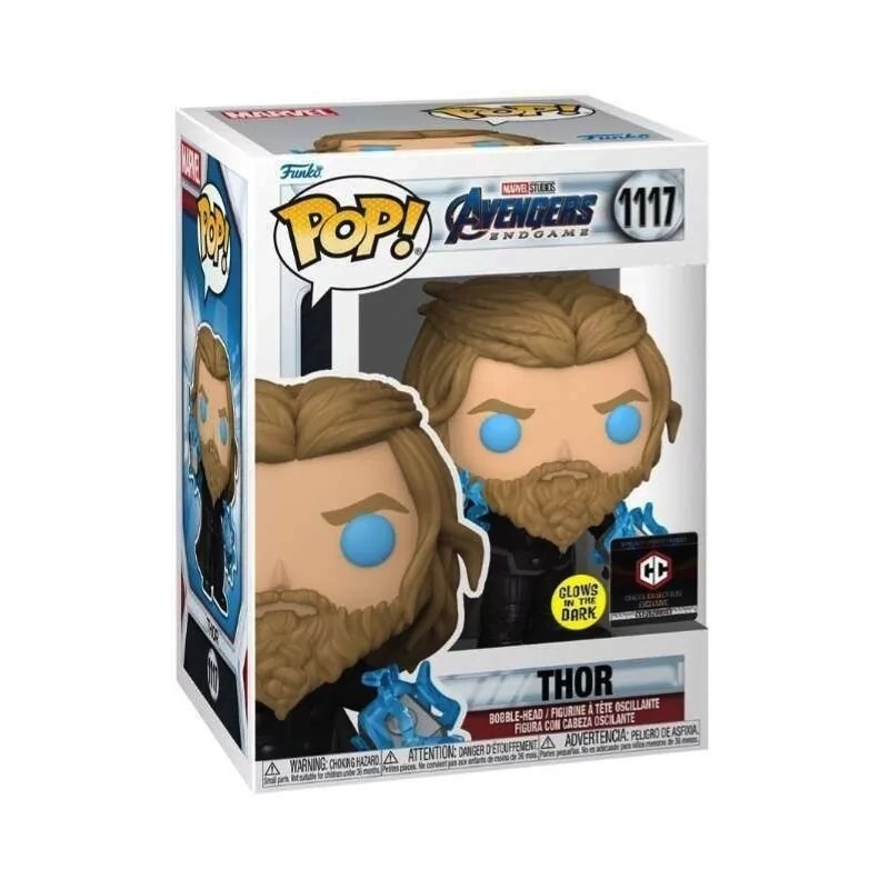 Funko Pop Thor Marvel Avengers Endgame 1117 Special Edition Glows in the Dark