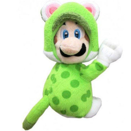 Luigi Gatto Super Mario Plush 19 cm