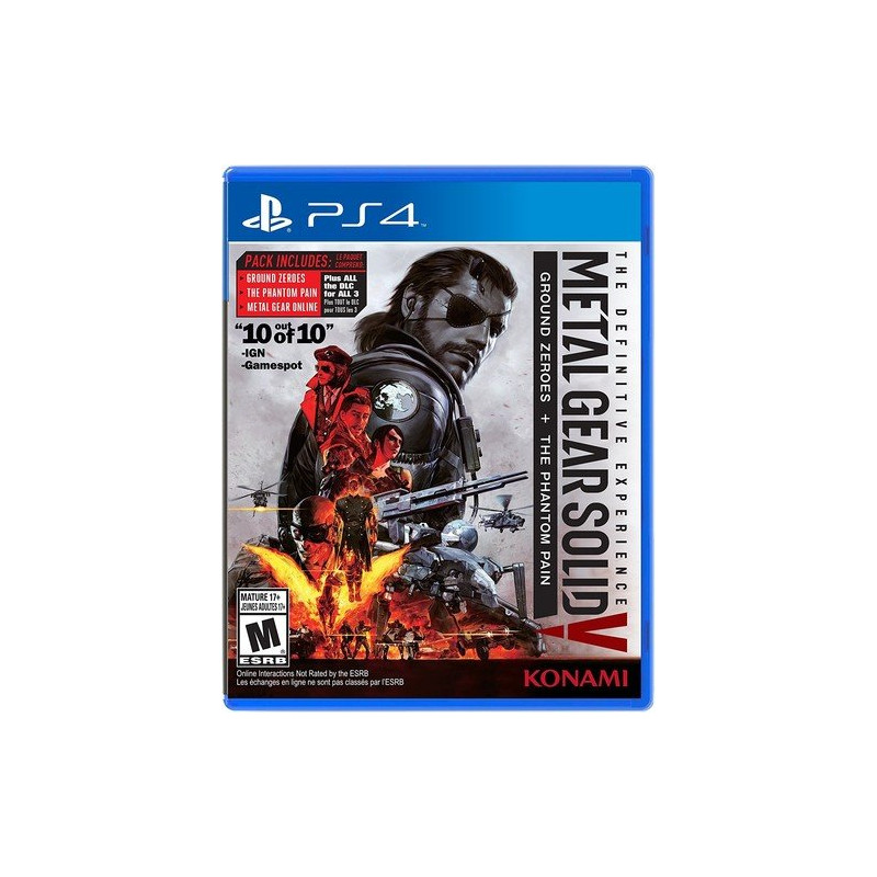 Metal Gear Solid V Definitive Experience PS4