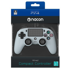 Controller Nacon Grigio con Cavo USB PS4 PC	