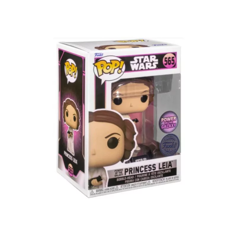 Funko Pop Princess Leia Special Edition Power of the Galaxy 565