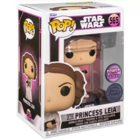 Funko Pop Princess Leia Special Edition Power of the Galaxy 565