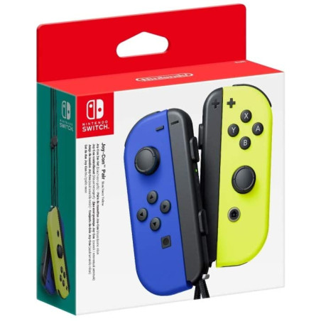 Nintendo Switch Joy Con Blu/Giallo Neon