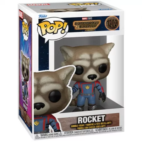 Funko Pop Rocket Marvel Guardiani della Galassia Volume 3 1202