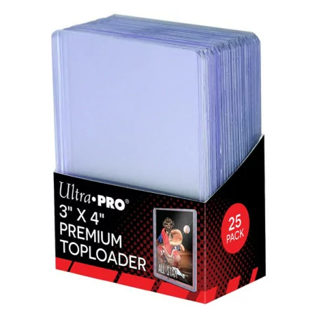 Ultra Pro 3x4 Regular Toploader Bordo Trasparente