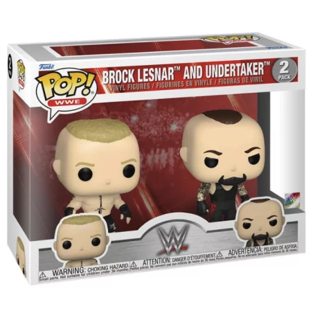 Funko Pop Brock Lesnar and Undertaker 2 Pack WWE