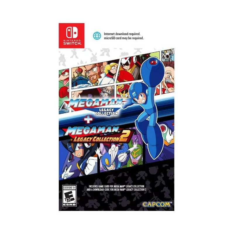 Mega Man Legacy Collection 1+2 Switch