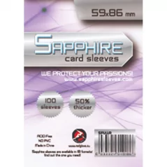 Sapphire Bustine Protettive Trasparenti 100pz 59x86mm
