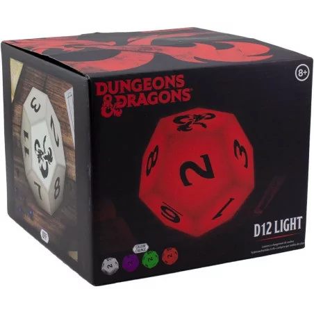 Paladone Lampada Dungeons & Dragons Dado 12