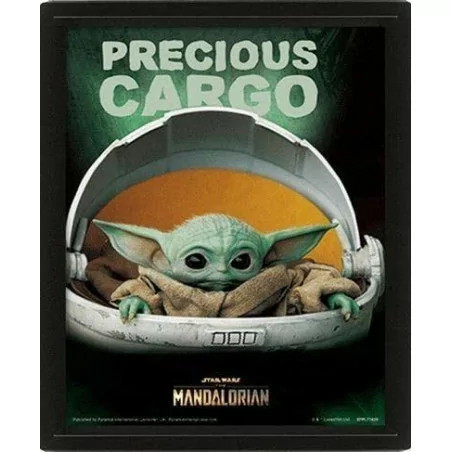 The Mandalorian Cargo Poster 3D