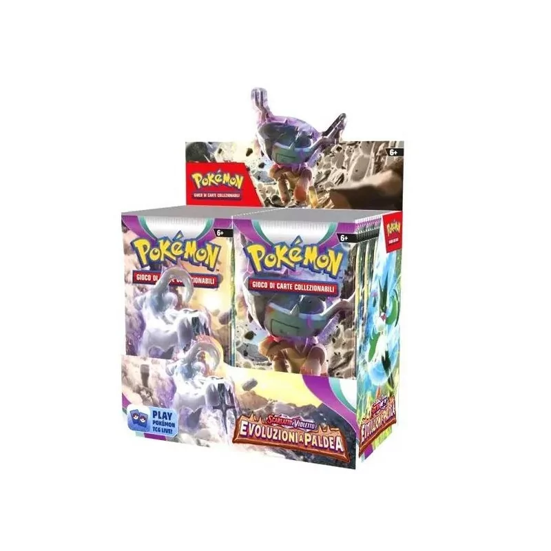 Pokemon Evoluzioni a Paldea Scarlatto e Violetto Box ITA