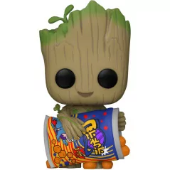 Funko Pop Groot with Cheese Puffs I Am Groot 1196
