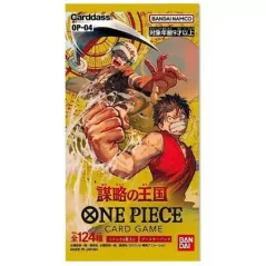 One Piece Card Kingdom of Conspiracy OP-04 Box 24 Buste Giapponesi