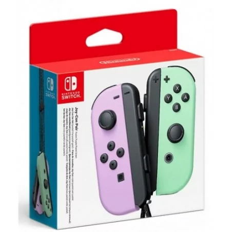 Joycon Nintendo Switch Pastello Verde Viola