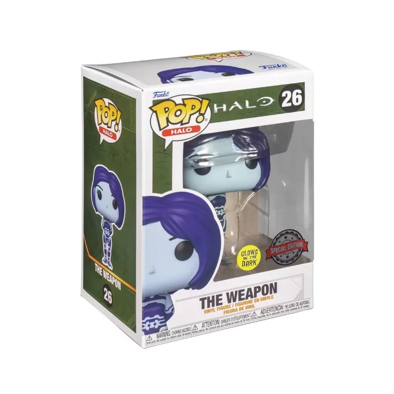 Funko Pop The Weapon Halo Special Edition Glow in the Dark 26