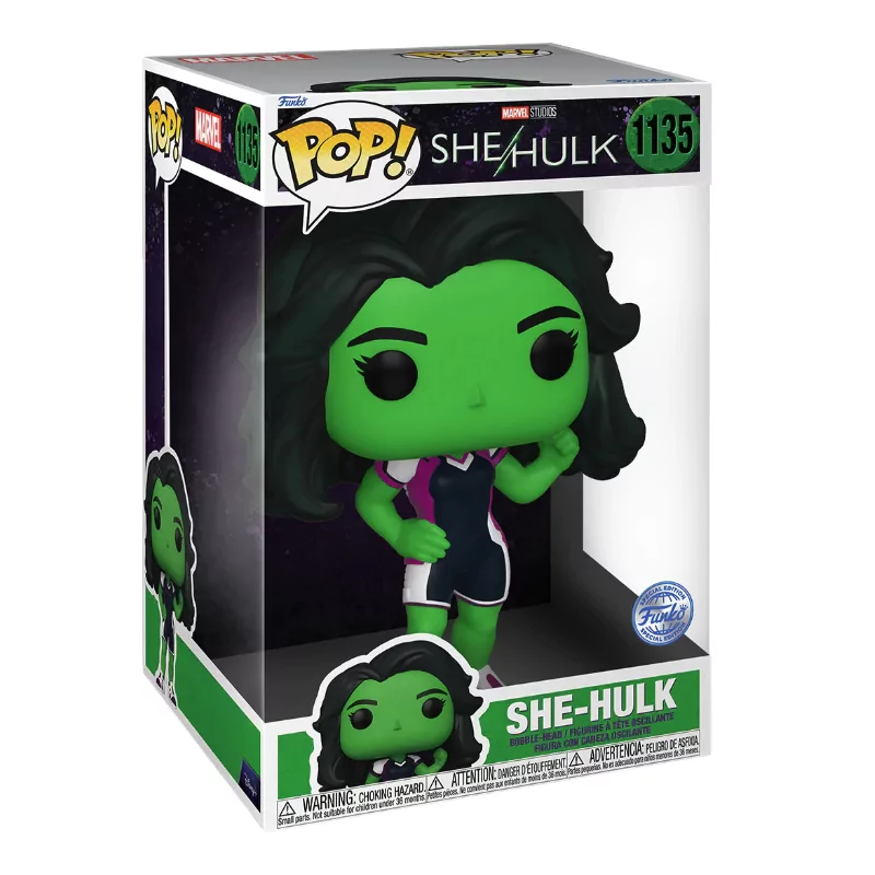 Funko pop She Hulk Marvel Special Edition 1135 Super Size 25 cm.