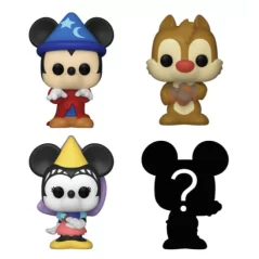 Funko Pop Bitty Sorcerer Mickey Disney 4 Pack