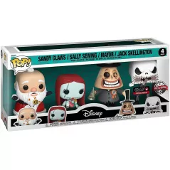 Funko Pop Sandy Claws Sally Sewing Mayor Jack Skellington 4 Pack Special Edition|49,99 €