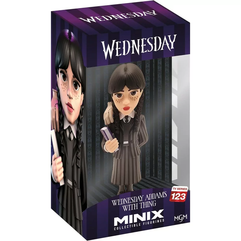 Minix Wednesday Addams with Thing 123