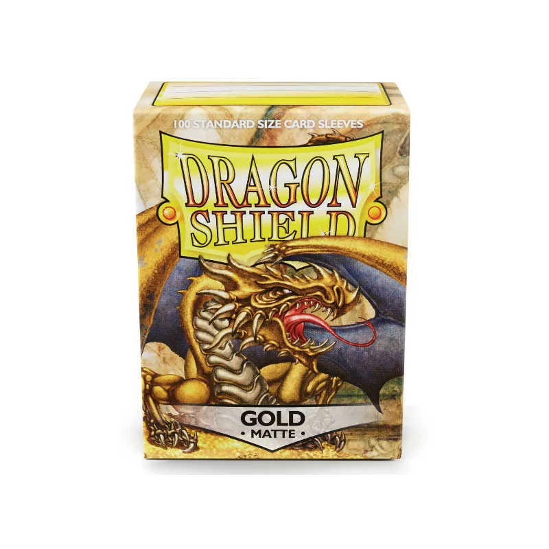 Dragon Shield Bustine Standard Gold Matte