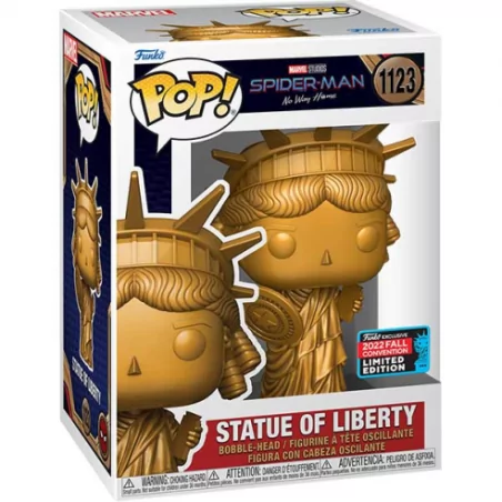 Funko Pop Statue of Liberty Spider Man No Way Home 2022 Fall Convention Limited Edition 1123