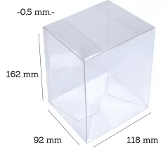 Cover Protective Case per Funko POP! 0,5mm 5pcs Pack - Standard Dimensions