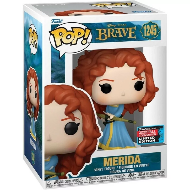 Funko Pop Merida Brave Disney Pixar 1245 2022 Fall Convention Limited Edition