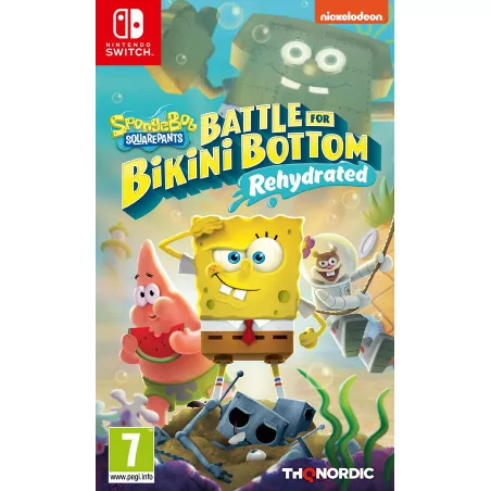 Spongebob Squarepants Battle for Bikini Bottom Rehydrated Nintendo Switch