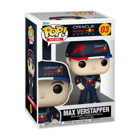Funko Pop Max Verstappen Oracle Redbull Racing 03