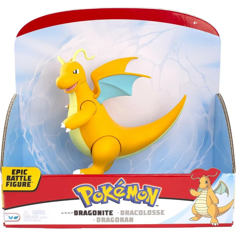 Games Time Taranto|Dragonite Pokemon Epic Battle Figure|34,99 €|Pokemon