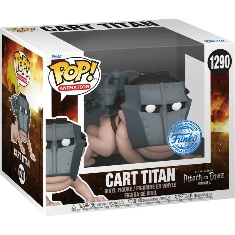 Funko Pop Animation Cart Titan Attack on Titan Final Season 1290