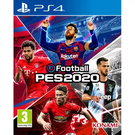 E-Football Pes 2020 Retro Copertina Inglese PS4 USATO