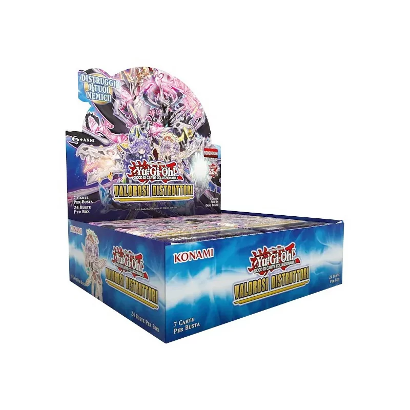 Yu-Gi-Oh! Valorosi Distruttori Box 24 Buste|89,99 €