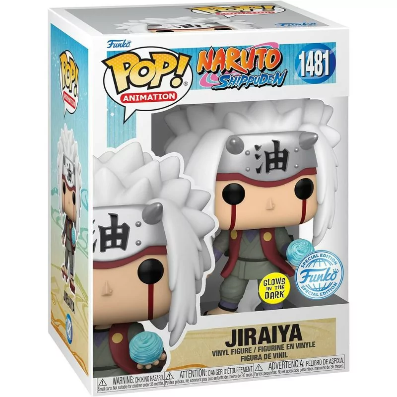 Funko Pop Animation Jiraiya Naruto Shippuden Special Edition Glow in the Dark 1481|21,99 €