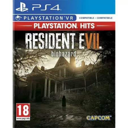 Resident Evil 7 Playstation Hits PS4 copertina Inglese