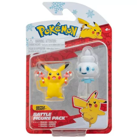 Pikachu Vanillite 2PK AF Pokemon Holiday Edition 5cm
