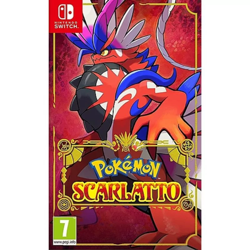 Pokemon Scarlatto Nintendo Switch USATO