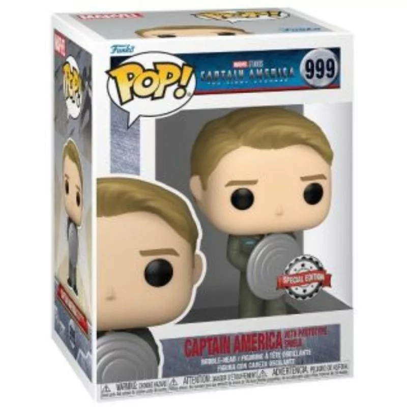 Funko Pop Captain America with Prototype Shield The First Avengers Special Edition 999 Seconda Scelta