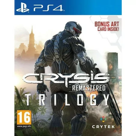 Crysis Remastered Trilogy PS4 copertina Inglese