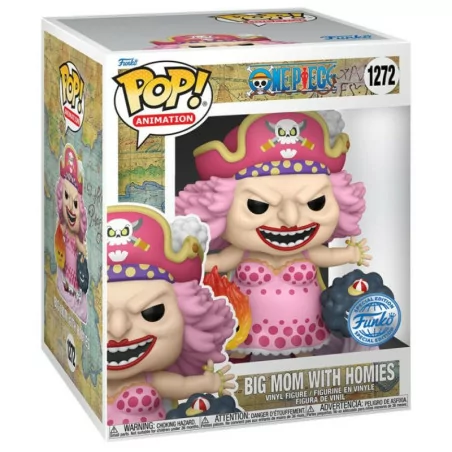 Funko Pop Animation Big Mom with Homes One Piece Limited Edition Games Academy 1272