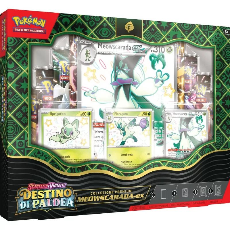 Pokemon Collezione Premium Meowscarada EX Destino di Paldea ITA|59,99 €